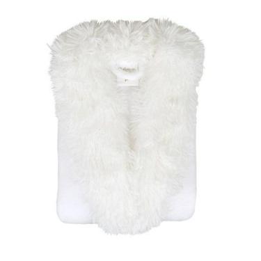 Imagem de Roupão Microfibra Sofisticata Gola Pelos Atlantica Branco M