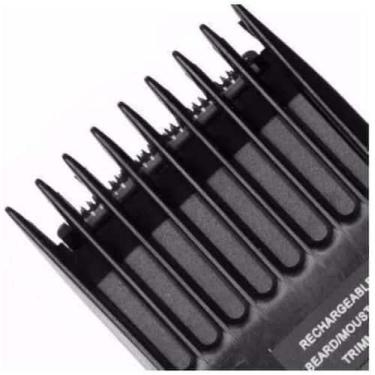 Imagem de Máquina Profissional Corta Cabelo Fazer Pezinho Recarregável - Rifeng