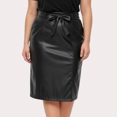 Imagem de Saia material sintético Evangélica Com Lacinho Plus Size 46 / 48 - LOO