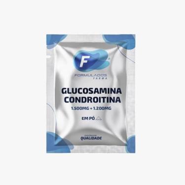 Imagem de Glucosamina + Condroitina (1500mg + 1200mg) 90 Sachês - Sabor Laranja Zero Açúcar
