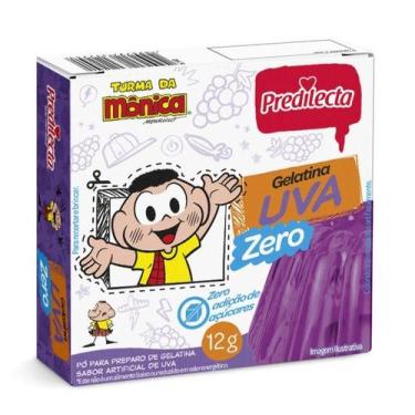 Imagem de Gelatina Em Pó Sabor Uva Diet Zero Açucar 12g Predilecta