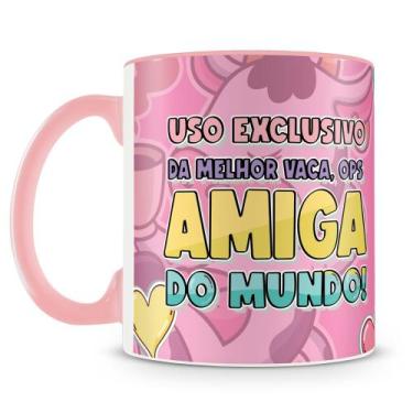 Imagem de Caneca Personalizada para Melhor Amiga - Uso Exclusivo da Melhor Vaca 