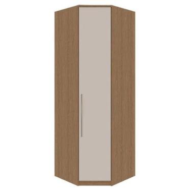 Imagem de Guarda Roupas Modulado Para Canto Obliquo 245cm Setiba Plus Rimo Carva