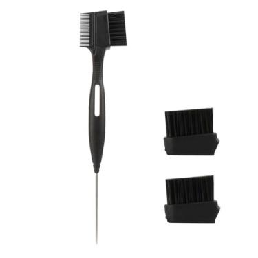 Imagem de 4 peças de pincel modelador de cílios para sobrancelhas para eliminar grumos, modelar sobrancelhas