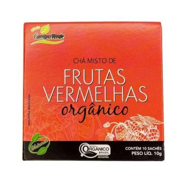 Imagem de Chá Frutas Vermelhas Orgânico Sachês Campo Verde