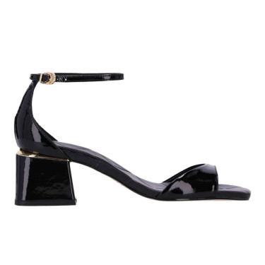 Imagem de Sandália Luz da Lua Tira Fina Salto Bloco