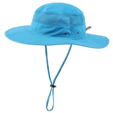 Imagem de Chapéu de sol de pesca ao ar livre Hat Connectyle UPF 50+ Sky Blue