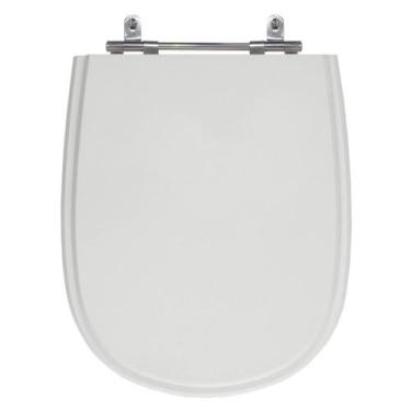 Imagem de Assento Sanitário Paris Sterling Silver (Cinza Claro) Tampa para Vaso 