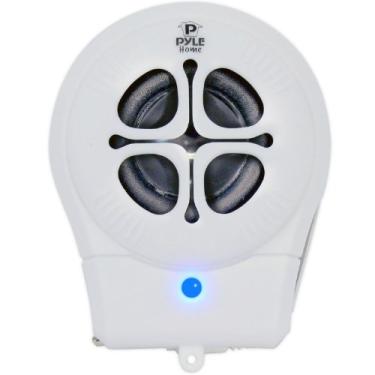 Imagem de Pyle PMS6W Mini alto-falantes recarregáveis para laptop expansível de graves - branco