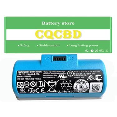Imagem de CQCBD Bateria 4446040 para iRobot Braava Jet 240 Braava Jet 241 Braava Jet 244 Braava Jet 245 Braava Jet Mopping Robot BC674 (3,6V 7,1Wh/1950mAh)