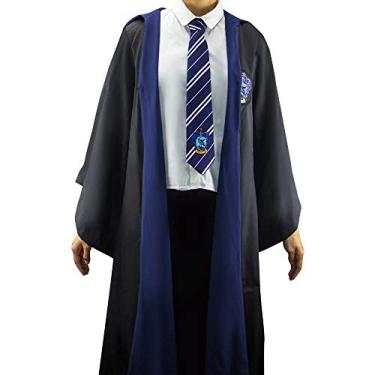Imagem de Cinereplicas Harry Potter - Robe de Hogwarts - PP (Crianças)/P/M/G/GG - Licença Oficial, Corvinal, GG