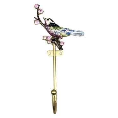 Imagem de Llazsybz Cabideiro de Parede em Formato de Pássaro, Decorativo para a Casa. Feito de Metal, E Ideal para Pendurar Toalhas, Bolsas E Chapéus, Estilo a