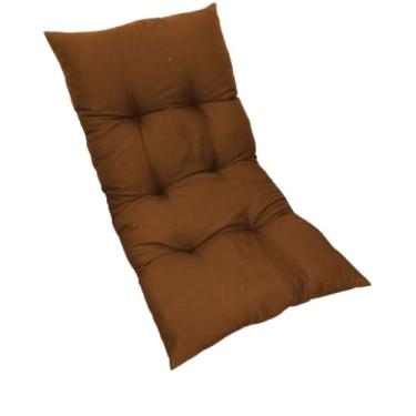 Imagem de Colchonete 120X60 cm Dobrável Enrolável Decorativo Almofada sofá(Marrom)