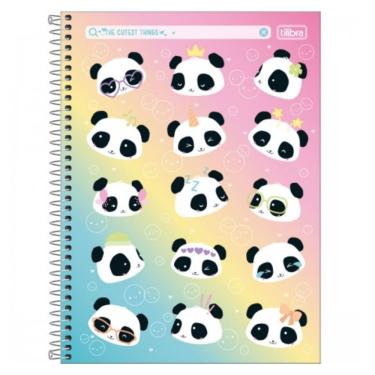 Imagem de Caderno Espiral Capa Dura Universitário Lovely Friend 80 Folhas 1 Matéria Tilibra Estampa 8