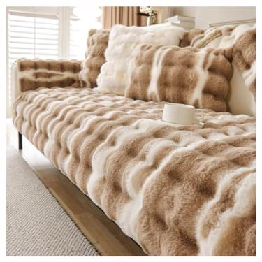 Imagem de SPXMQSS Capa de sofá para secional, capas de assento de sofá, universais antiderrapantes de canto, capas de sofá em formato de L, capas de almofada de sofá para sala de estar B 90 x 70 cm