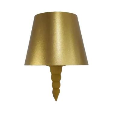 Imagem de Luminária De Mesa Sem Fio Com Controle Por Toque Em 3 Cores, Luz Notur