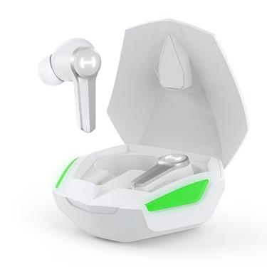 Imagem de Fone Bluetooth Edifier GT4 Hecate: Gaming, TWS, RGB Branco