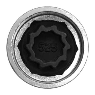 Imagem de CIADAZ Substituição para volkswagen segurança mestre bloqueio roda porca chave 525 anti-roubo parafuso chave de soquete ferramenta