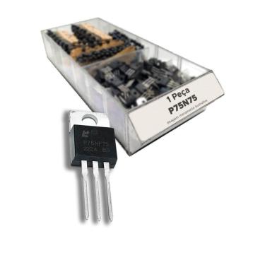 Imagem de Transistor P75N75 = P75 N75 = 75N75 Mosfet - To220