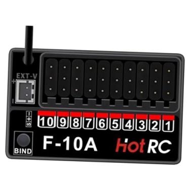 Imagem de YIJU Receptor para RC de 2,4 GHz, leve e estável, peça de reposição para controle remoto de carros, aviões e bapara rcos de controle remoto.