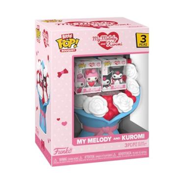Imagem de Funko Bitty Pop! Bouquet: Hello Kitty - Sanrio Valentines - Figura de vinil colecionável - ideia de presente - mercadoria oficial - brinquedos para crianças e adultos - figura modelo para