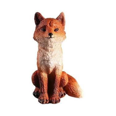 Imagem de Conjunto De Miniaturas De Animais Da Floresta: Raposa Ártica E Raposas