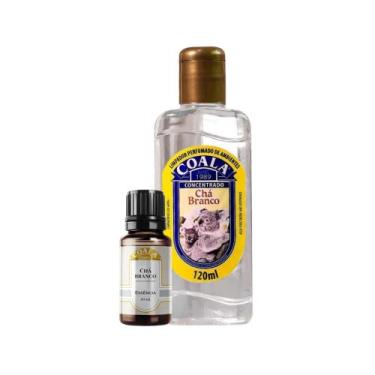 Imagem de Kit 2 Coala Chá Branco Essência Aromática 10ml e Limpador Perfumado Co