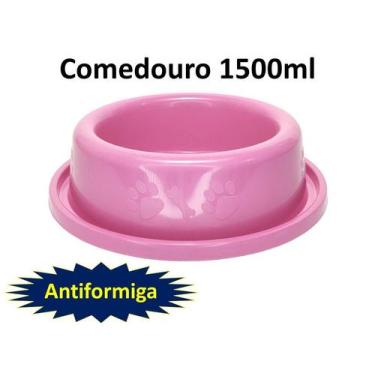 Imagem de Comedouro Bebedouro Antiformiga 1500ml para Cães - Produto Nacional, R