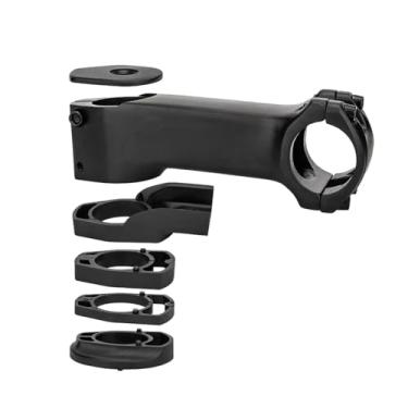 Imagem de Mesa para bicicleta com roteamento interno de cabos -7 graus, elevação de 31,8x80/90/100/110/120/130mm, em liga de alumínio.(31.8x100mm)