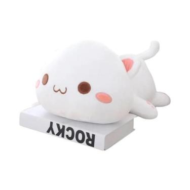 Imagem de Brinquedo De Pelúcia Gato Kawaii, Boneco De Gato Fofo, Almofada De Car