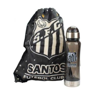 Imagem de Garrafa 750ml Mochila Tipo Saco Santos - Mileno