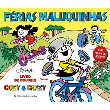 Imagem de Férias Maluquinhas: Livro de colorir do Menino Maluquinho