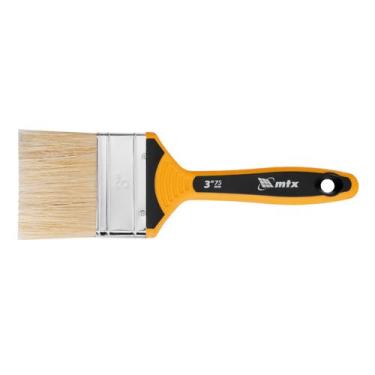 Imagem de Pincel 3 para verniz cerdas brancas cabo 2 componentes mtx