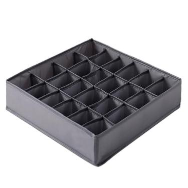 Imagem de Caixa Para Guardar Roupa Interior E Meias — Organizador Para Gavetas De Roupa Interior, Cuecas E Meias(2Kit Caixa organizadora para roupas íntimas)