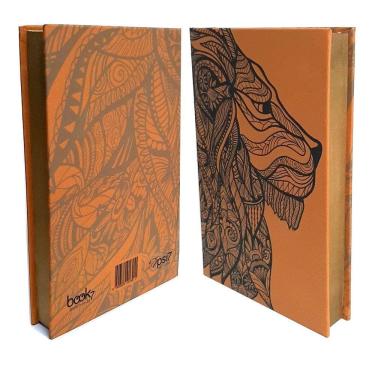 Imagem de Bíblia Leão Dourado - Capa Dura - NTLH com pintura lateral dourada