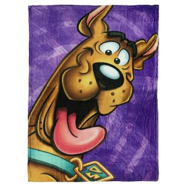 Imagem de Northwest Cobertor Scooby Doo adorável filhote de cachorro close-up toque de seda leve 116,8 cm x 152,4 cm