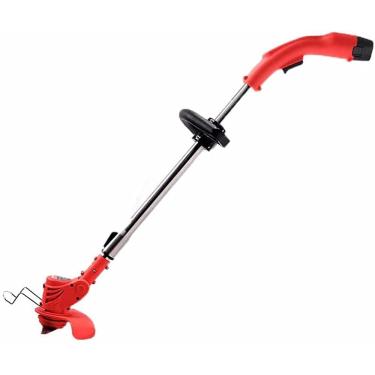 Imagem de Cortador de grama portátil com bateria de lítio de alto desempenho Cortador de grama sem fio Cortador de grama elétrico 12 V/3000 mh (duas baterias e uma carga)