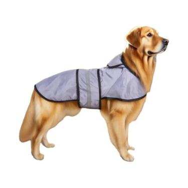 Imagem de Capa De Chuva Para Cães Em Várias Cores E Tamanhos Com Capuz Para a Te