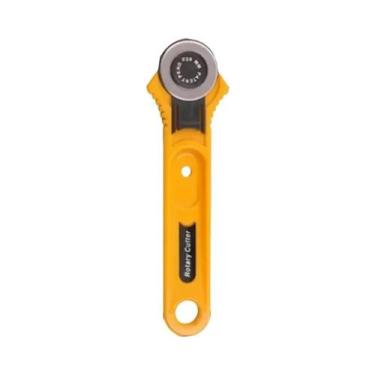 Imagem de Cortador Rotativo De 45mm E 28mm Para Tecido, Couro, Papel E Artesanat