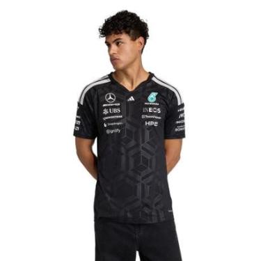 Imagem de Camiseta Mercedes - Amg Petronas F1 Team Driver Adidas Masculina-Masculino