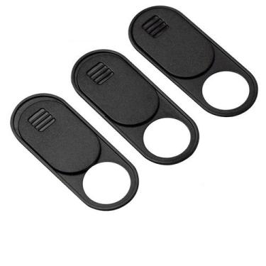 Imagem de Kit 3 Películas de Privacidade para Câmera Webcam - com Slider Desliza