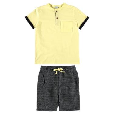 Imagem de Conjunto Manga Curta Menino 10 ao 18 Malwee Ref. 097398-Masculino