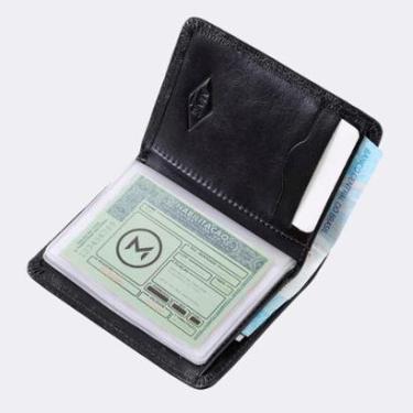 Imagem de Carteira Couro Legítimo Vertical Masculina M.Art 73-Masculino