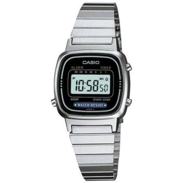 Imagem de Relógio Casio Vintage Feminino Mini - LA670WA-1DF, Prata