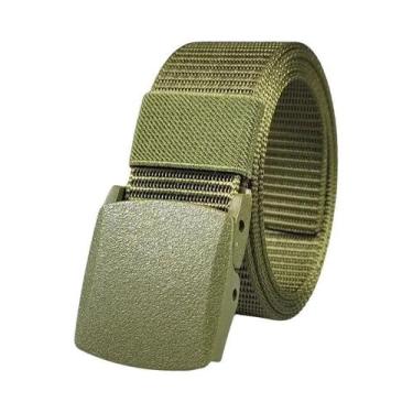 Imagem de Cinto Tático De Nylon Vermelho Com Fivela Automática Para Homens E Mul