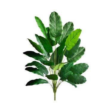 Imagem de Planta Artificial Grande De Palmeira Tropical 65-125cm Com Folhas De B