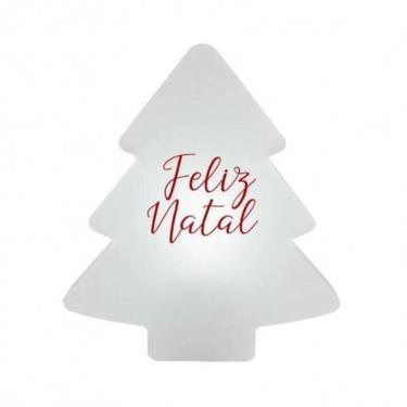 Imagem de Luminária árvore Natalina Merry Christmas Branca