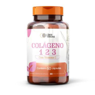 Imagem de Colágeno Tipo 1 2 E 3 500mg 60 Caps Pele E Articulações - LV