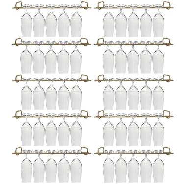 Imagem de Conjunto 10 Organizadores Suportes De Taças 42cm Porta Taças Retos