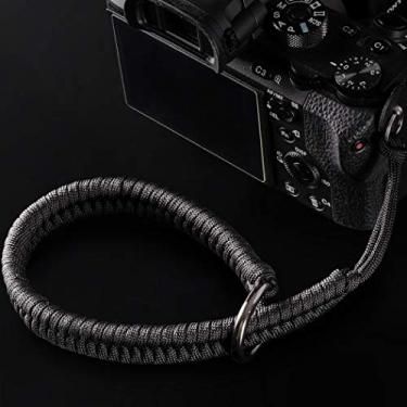 Imagem de Alça de pulso para câmera (550 paracord/verde) de e mais segura ajustável para câmera n...